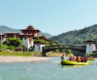 bhutan river rafting tour
