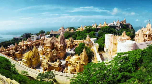 shatrunjaya hill temple