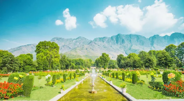 mughal gardens srinagar