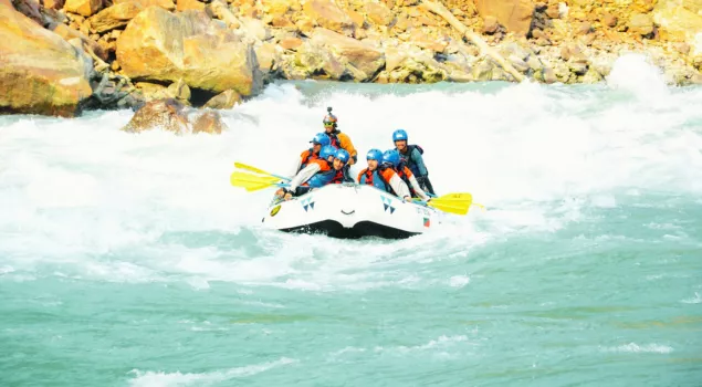rishikesh ganga rafting